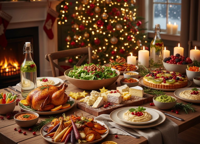 Alimentación saludable en las fiestas
